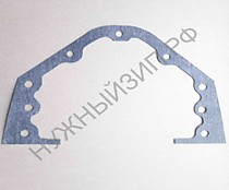 Прокладка нижней передней крышки блока цилиндров ЯАЗ-204;206 (арт.201-1002266-А)
