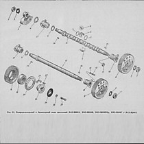 Распределительный и балансирный валы