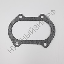 Прокладка фланца выпускного коллектора Д6; Д12 средняя (306-116)