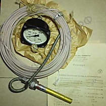 Термометр дистанционный ткп-60/3М (длина капиллярной трубки 1.6; 2.5; 4; 6; 8; 10; 12 метров) 